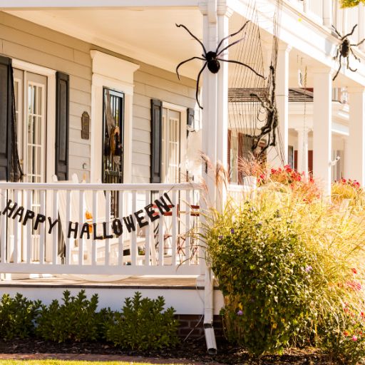 decorating ideas for outdoor halloween party